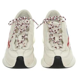 Gucci Leather Run Sneakers White